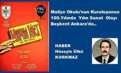 Maliye Okulu'nun 100.Yılında Sanat Gösterisi Ankara'da