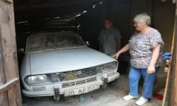 Otomobili 36 yıl garajda sakladı