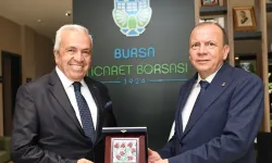 Başkan Şadi Özdemir’den Bursa Ticaret Borsası’na ziyaret