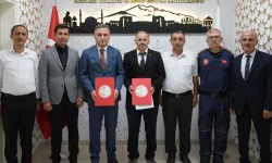 Kayseri Büyükşehir İle İl Milli Eğitim Müdürlüğü’nden itfaiyecilik bölümü öğrencilerine destek