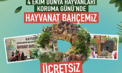 Kayseri'de “Hayvanat Bahçesi” Bugün Ücretsiz