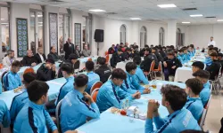 Konya Selçuklu'da futbolculara moral yemeği