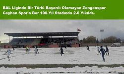 Ceyhanspor Zengenspor'u Bor'da 2-0 la Geçti