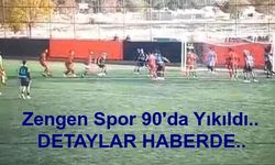 Zengen Spor  Gaziantep Deplasmanında 90' da Yıkıldı..