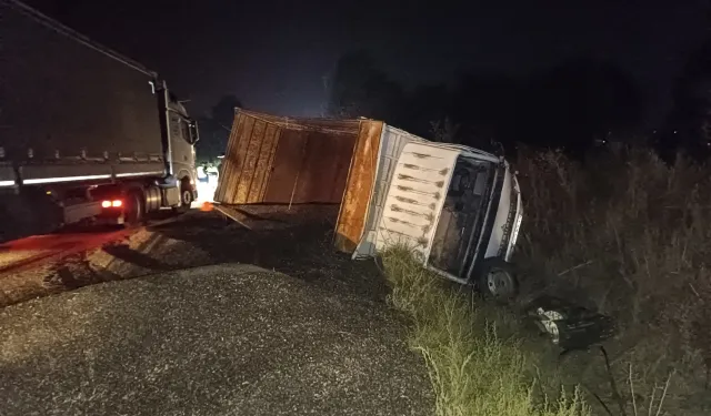 Bilecik’te hatalı sollama yapan kamyonet kaza yaptı: 1 yaralı