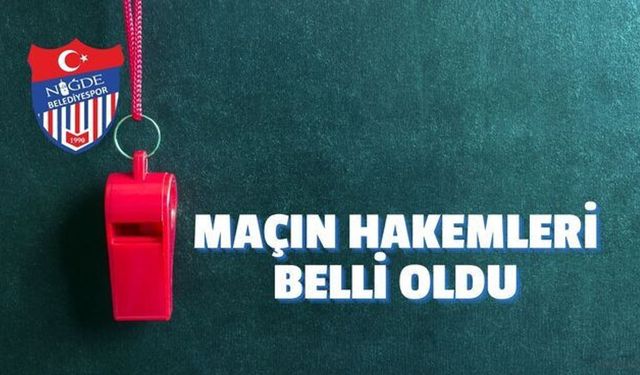 Edirnespor Maçı Hakem ve Diğer Görevlileri Belli Oldu