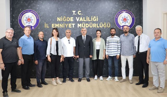 NGB’den Yeni Emniyet Müdürü Delen' e  Ziyaret