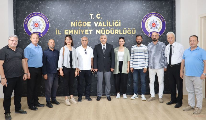 NGB’den Yeni Emniyet Müdürü Delen' e  Ziyaret