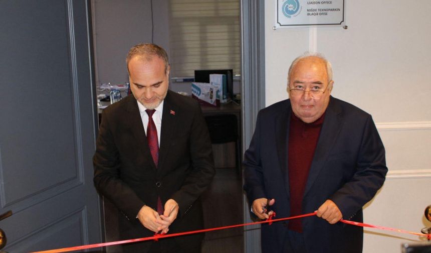 NÖHÜ Azerbaycan'da Teknopark İrtibat Ofisi Açıtı